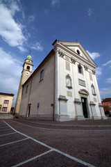 Obraz premium La chiesa di Trichiana