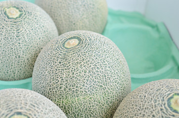 メロン　箱詰め