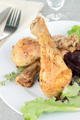 grilled drumsticks chicken