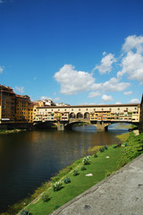 Ponte Vecchio di Firenze, Italia