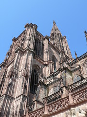 Fototapeta na wymiar Katedra w Strasburgu