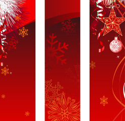 Vertical Christmas Banner