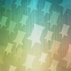 Pin icon on old paper background and pattern