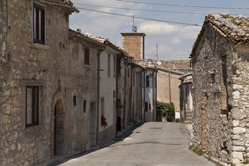 Fototapeta na wymiar Civita di Bojano, Molise-old średniowieczna wieś