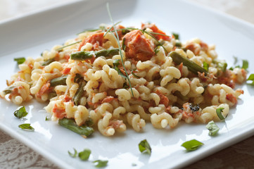 Fusilli with Salmon