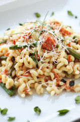 Fusilli with Salmon