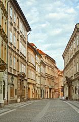 Fototapeta na wymiar Celetna street Prague, czech republic.
