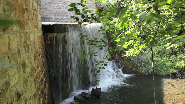 Wasserfall im Harz in Deutschland