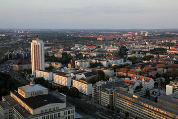 Stadtansicht Leipzig