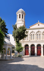 Fototapeta na wymiar Limassol, Limassol, Cypr, Ayia Napa Greek Orthodox Cathedral