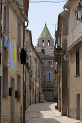Petrella Tifernina, Molise-borgo antico e chiesa di San Giorgio