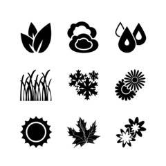 Nature vector icons