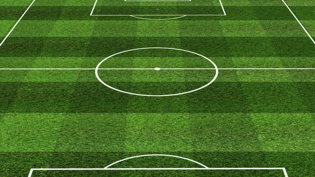 Soccer field animation