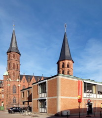 Obraz premium Stiftskirche in Kaiserslautern