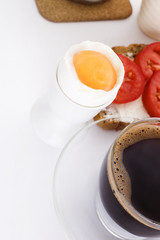 coffee and egg