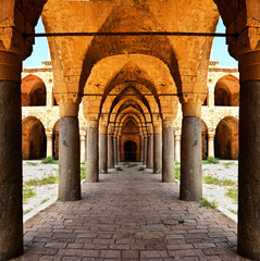 Fototapeta premium Ancient market gallery