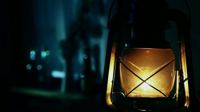 kerosene lamp