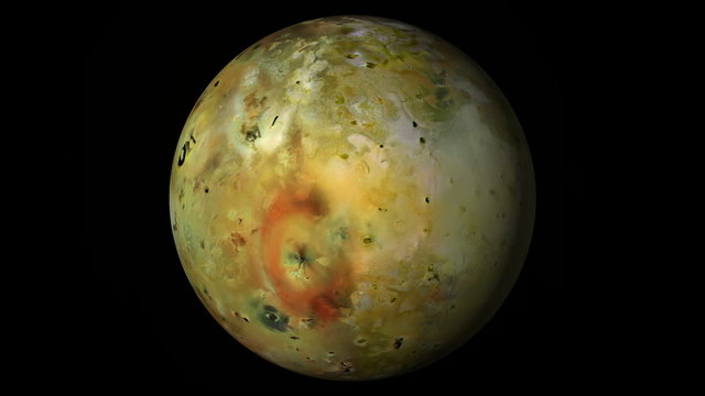 Io. Jupiter's moon.