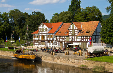 German middleage town