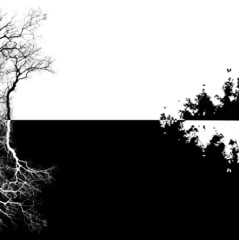 Abstract border frame background