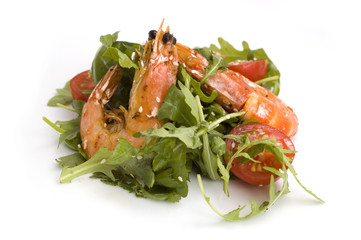 grilled shrimps