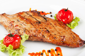 Gourmet grilled steak flavoured