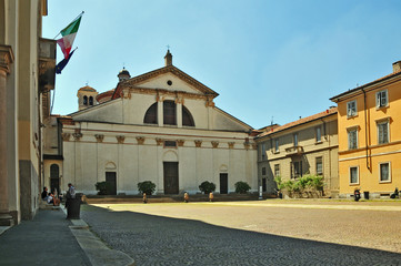 Fototapeta na wymiar Milan, Kościół San Vittore al Corpo