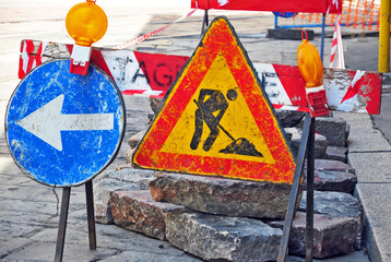 Lavori in corso, men at work