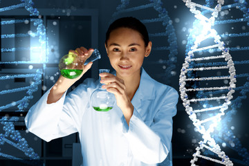 DNA strand illustration