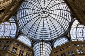Deurstickers Napoli, Galleria Umberto I © lapas77