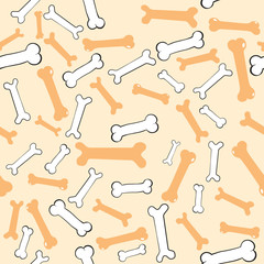 Pattern animal bones 1