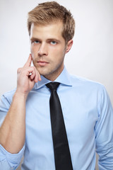 Confident businessman