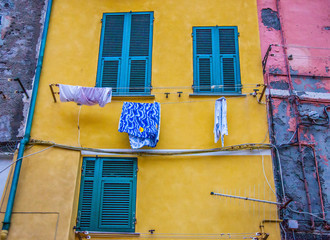 Colored Walls, Vernazza, Italy