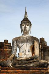 Obraz premium buddha face beautifu