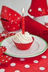 Cupcake und Polkadots