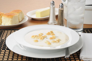 Oyster soup