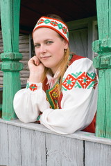 Portrait of a beautiful young women.