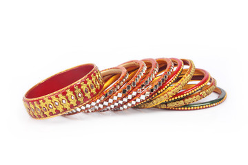 Colorful  Indian Traditional Bangles