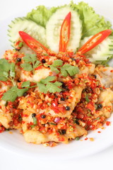 thai food, fish chili