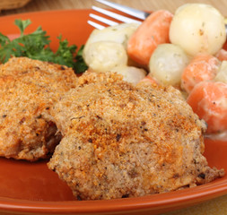 Breaded Chicken Dinner