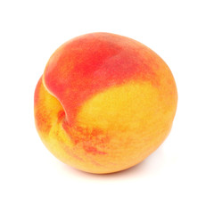 Sweet peach in closeup