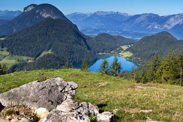 Der Hintersteiner See am Wilden Kaiser, Tirol, Österreich