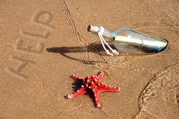 message in a bottle