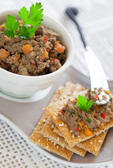 Chicken liver pate