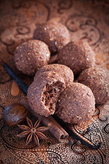 Oatmeal chocolate cookies