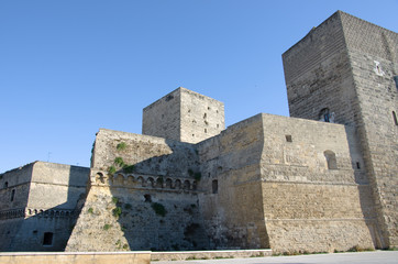 Fototapeta na wymiar Norman-Swabian Castle w Bari
