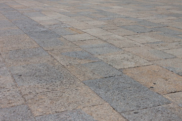 stone paved avenue street road