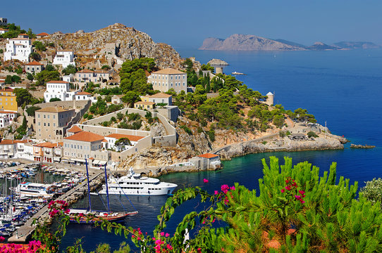 Fototapeta travel in Greece series - Hydra island