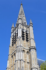Fototapeta na wymiar St. Martin's Cathedral in Ypres, Belgium