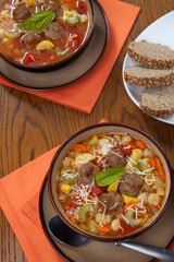 Italian Meatball Soup
